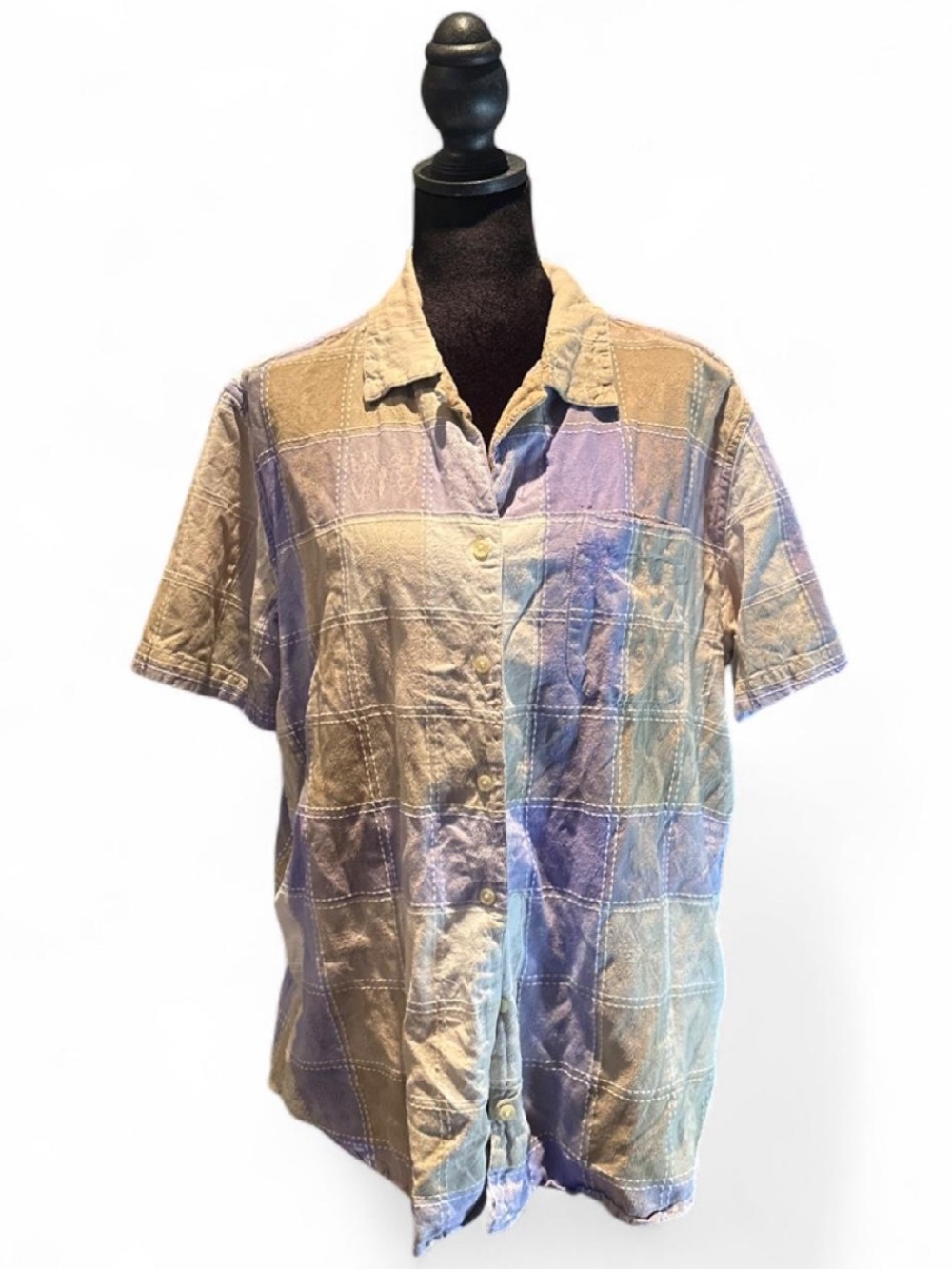 Vintage Krazy Kat Patchwork Shirt
